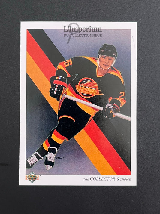 302. Petri Skriko TC Upper Deck 1990-91 French Hockey Card