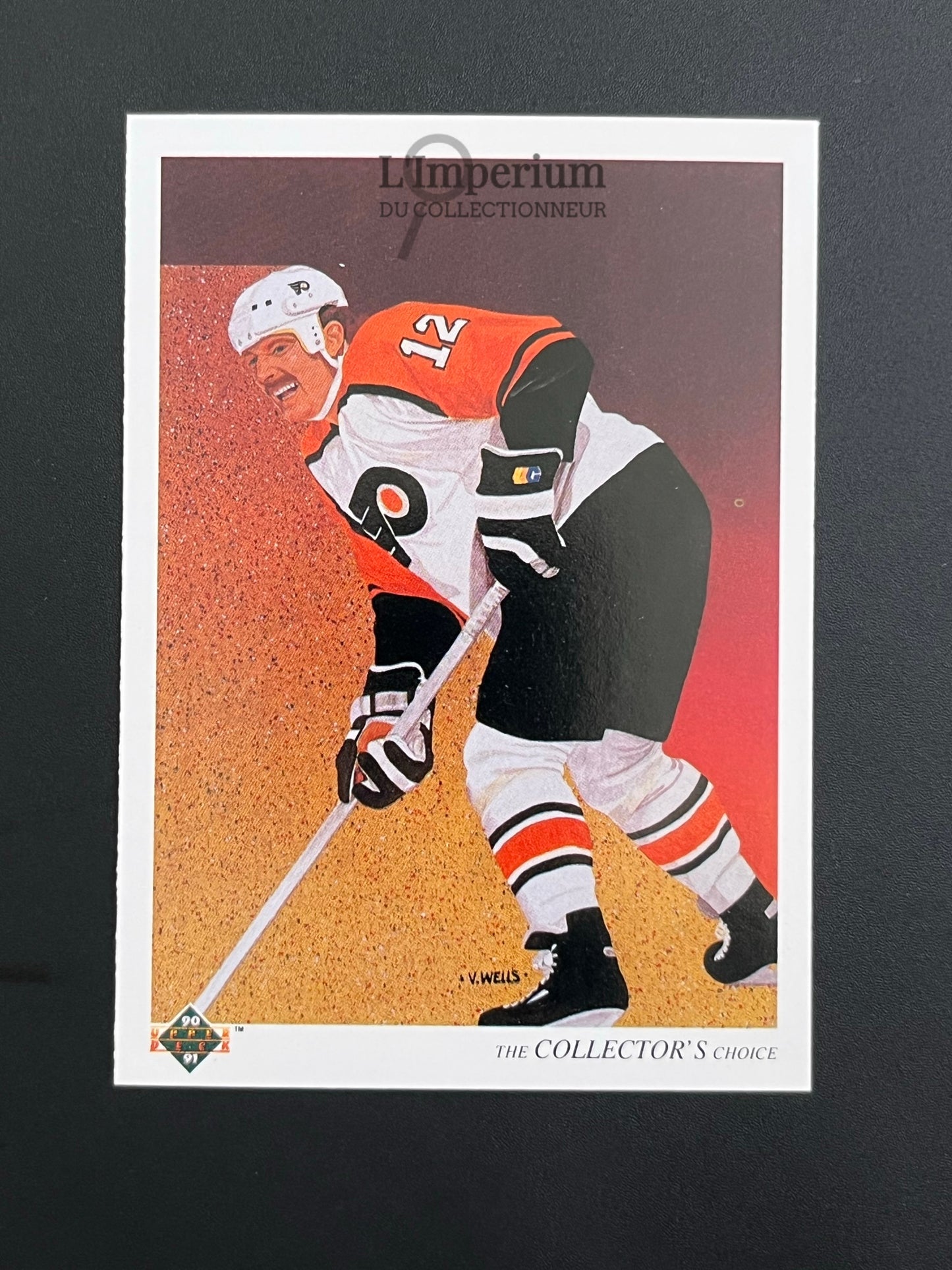 304. Tim Kerr TC Upper Deck 1990-91 French Hockey Card