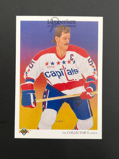 309. Rod Langway TC Upper Deck 1990-91 French Hockey Card