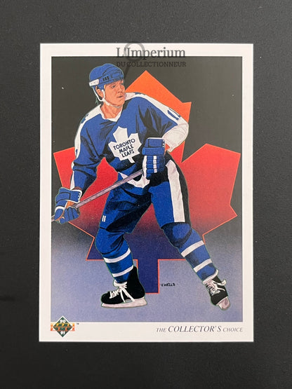 310. Gary Leeman TC Upper Deck 1990-91 French Hockey Card