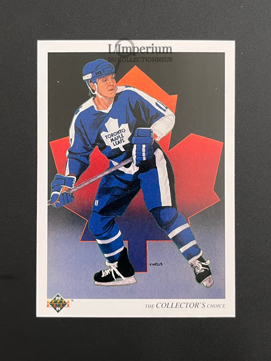 310. Gary Leeman TC Upper Deck 1990-91 French Hockey Card