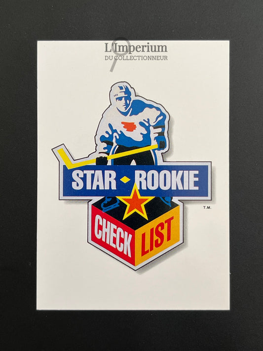 350. Star Rookie CL Upper Deck 1990-91 French Hockey Card