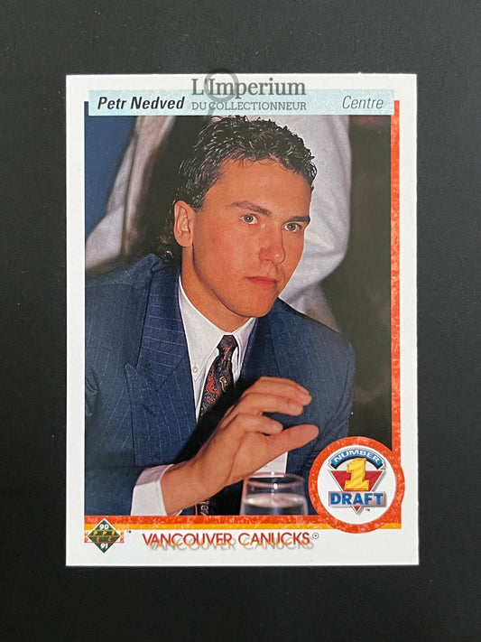 353. Peter Nedved RC Upper Deck 1990-91 French Hockey Card