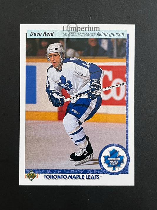 364. Dave Reid RC Upper Deck 1990-91 French Hockey Card