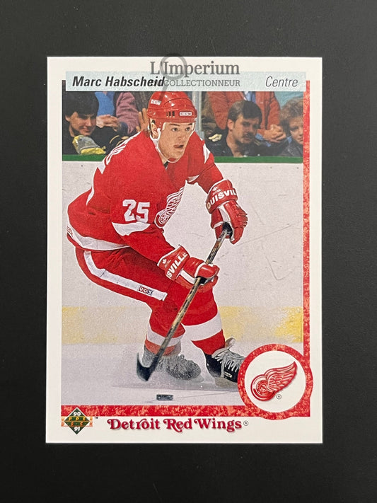 374. Marc Habscheid Upper Deck 1990-91 French Hockey Card