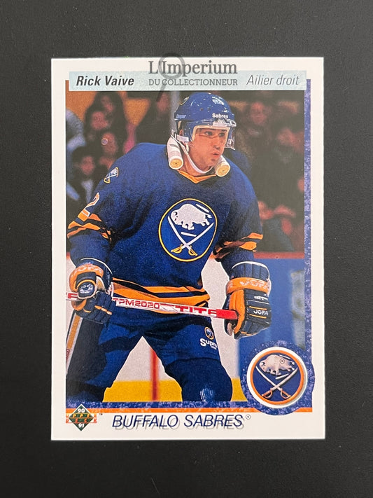 376. Rick Vaive Upper Deck 1990-91 French Hockey Card