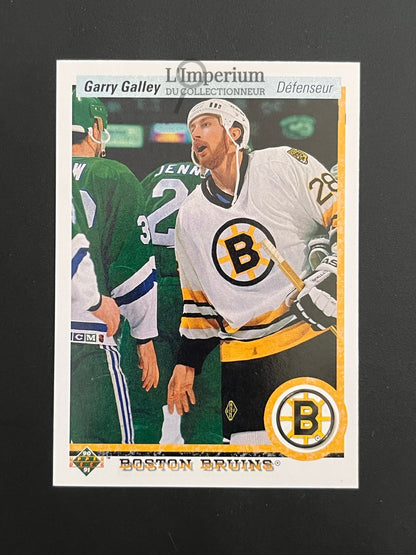379. Garry Galley RC Upper Deck 1990-91 French Hockey Card