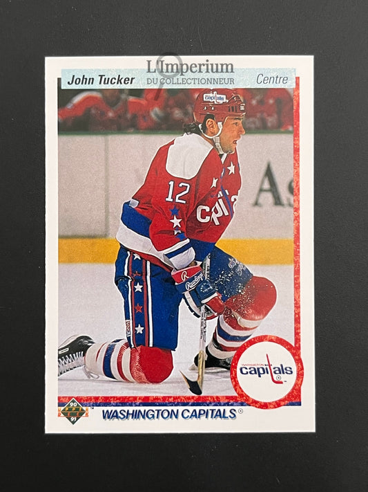 387. John Tucker Upper Deck 1990-91 French Hockey Card