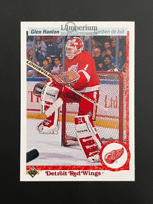 395. Glen Hanton Upper Deck 1990-91 French Hockey Card